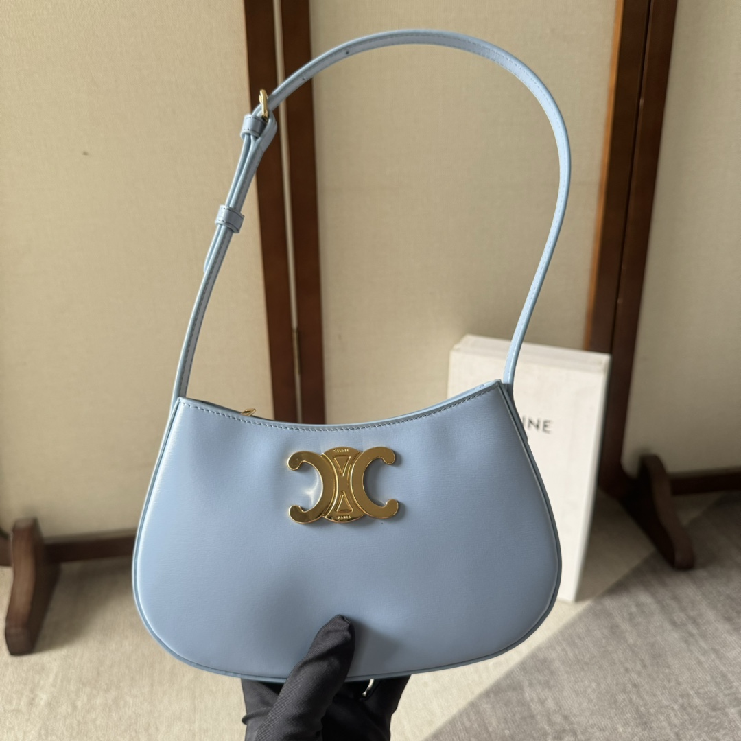 Celine Medium Tilly Bag In Shiny Calfskin  - PerfectKickZ