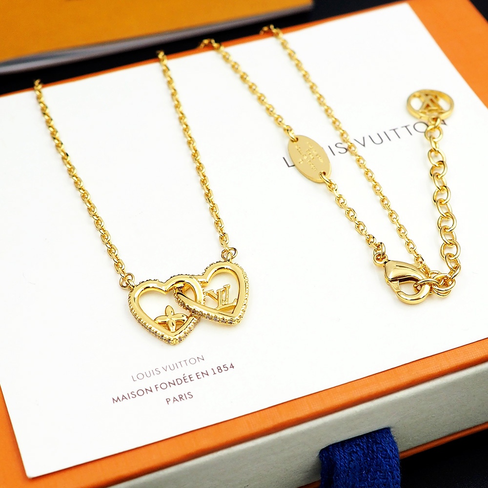 Louis Vuitton My LV Love Necklace - PerfectKickZ