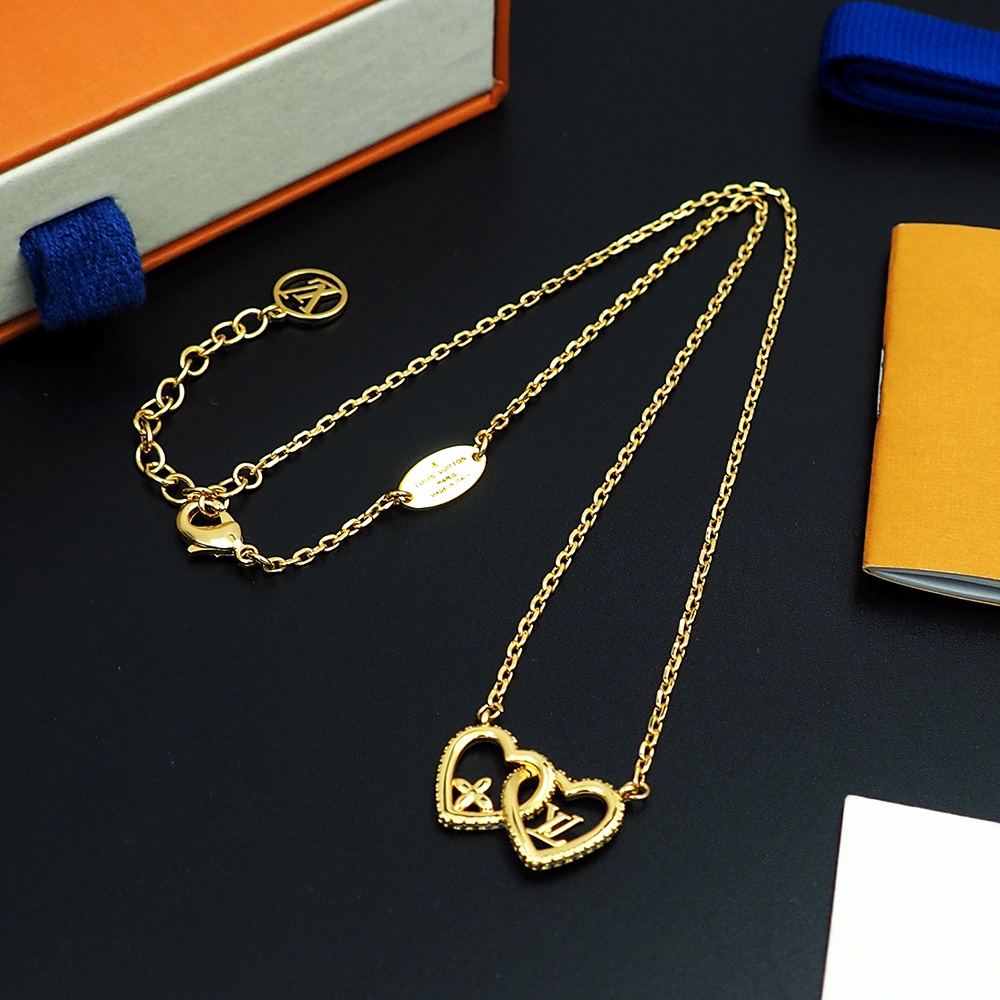 Louis Vuitton My LV Love Necklace - PerfectKickZ