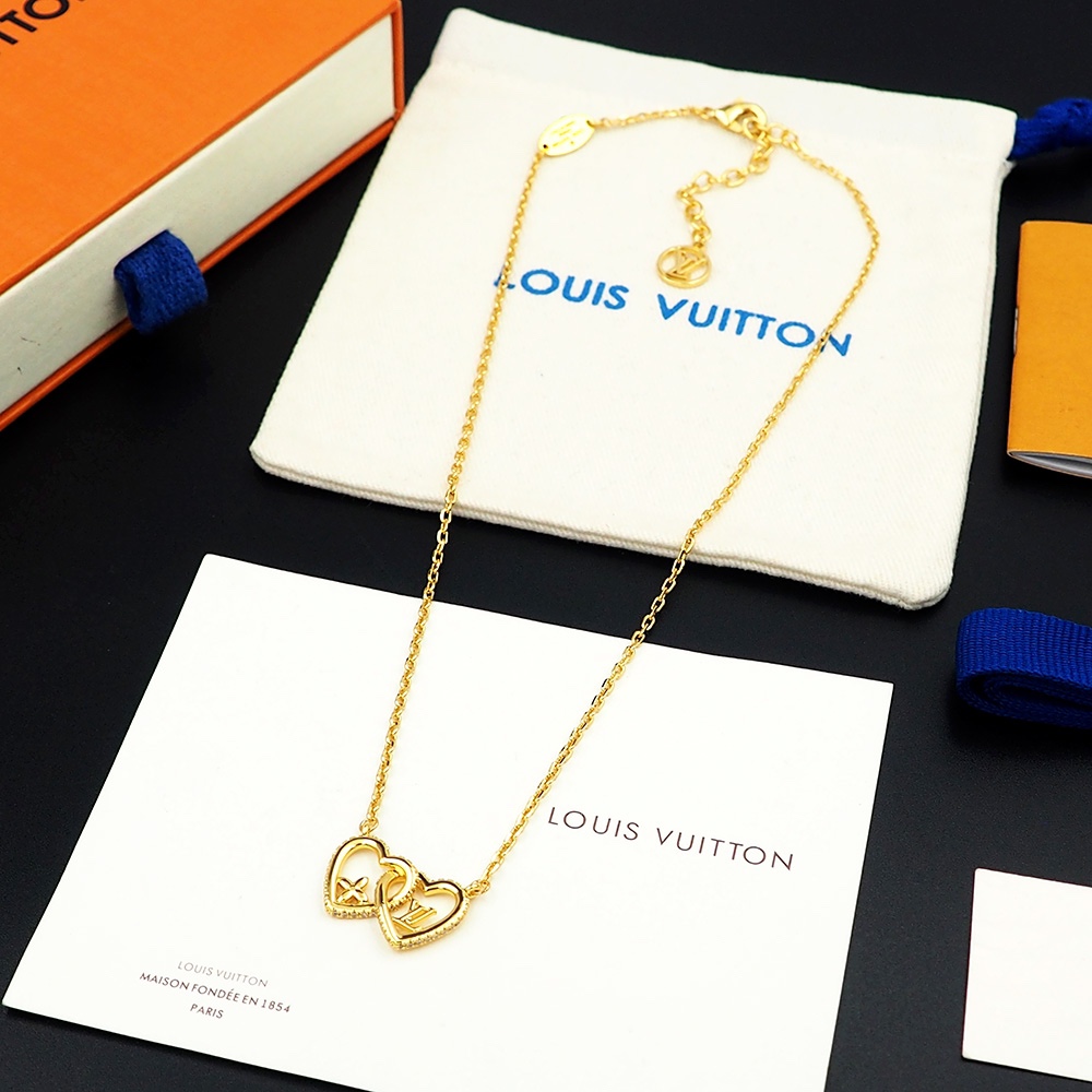 Louis Vuitton My LV Love Necklace - PerfectKickZ