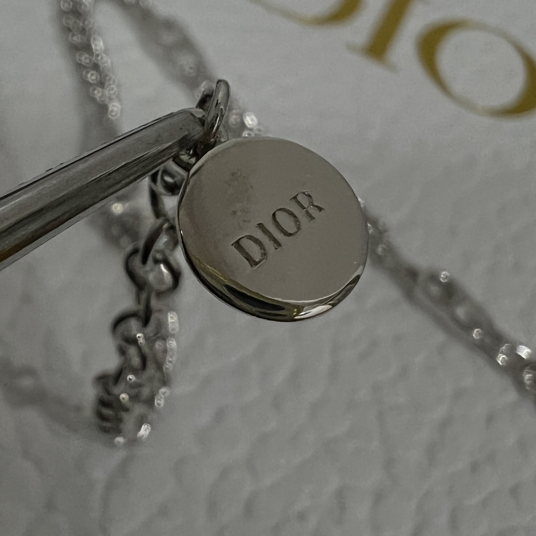 Dior CD Icon Thin Chain Link Bracelet - PerfectKickZ