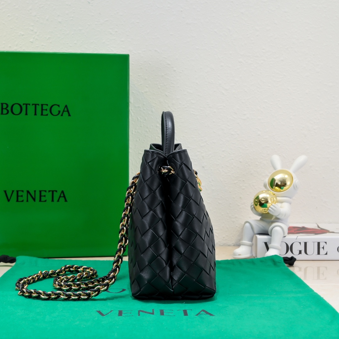 Bottega Veneta Small Andiamo With Chain - PerfectKickZ
