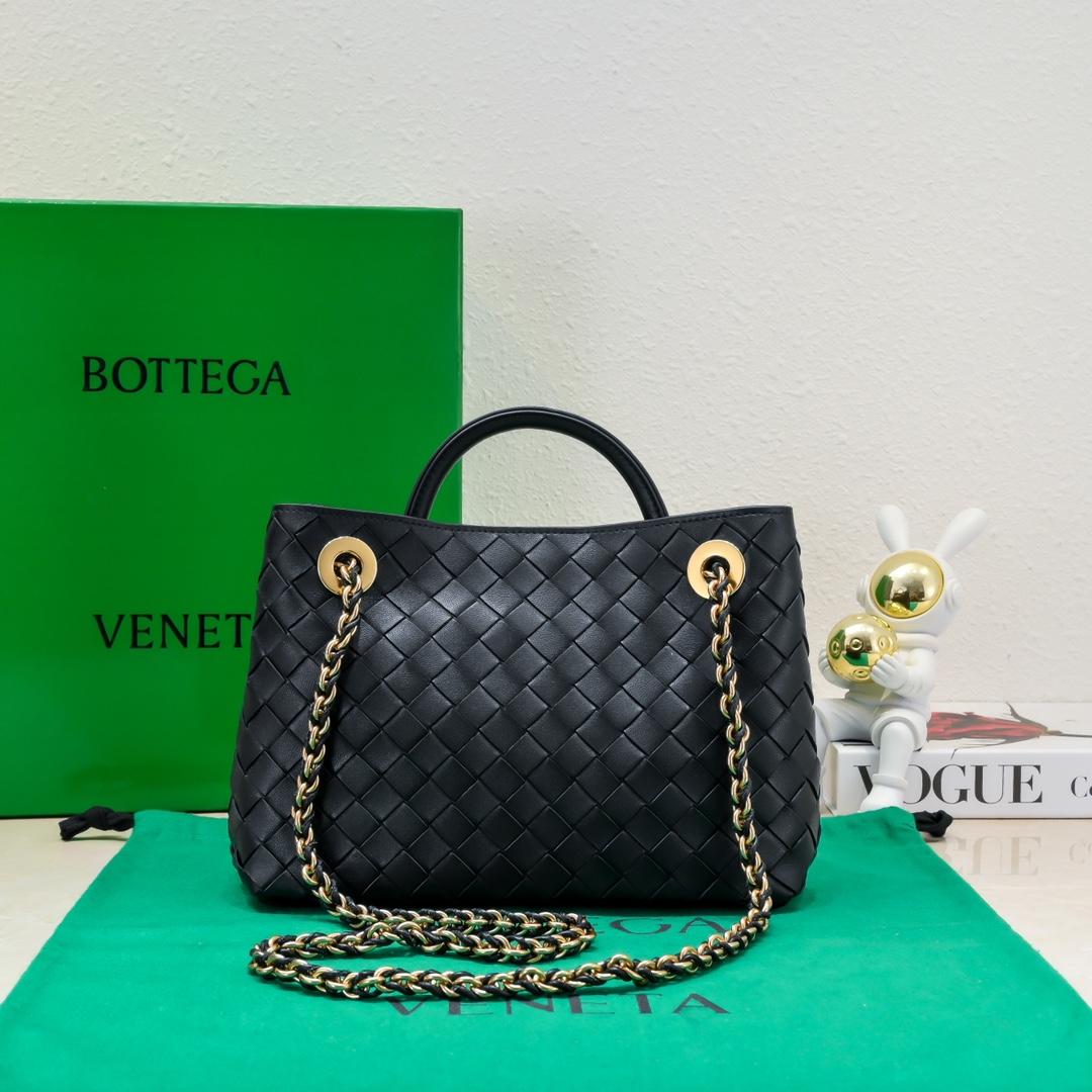 Bottega Veneta Small Andiamo With Chain - PerfectKickZ
