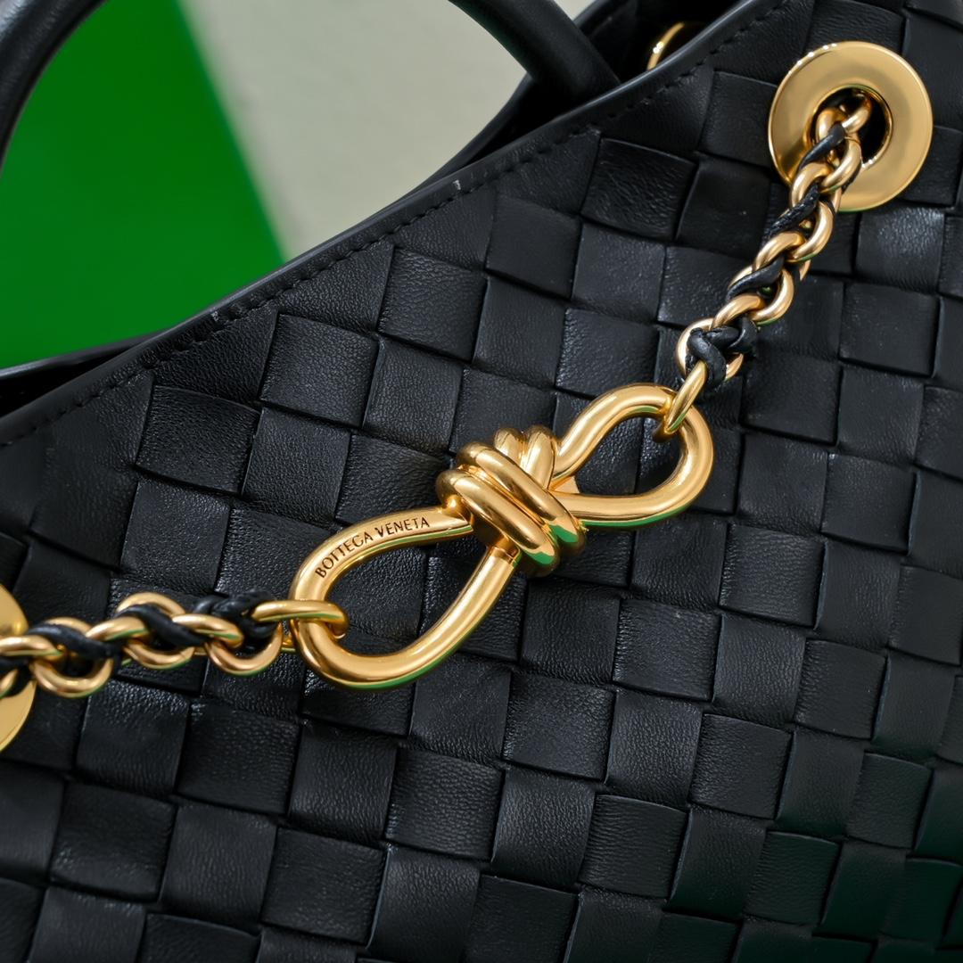Bottega Veneta Small Andiamo With Chain - PerfectKickZ