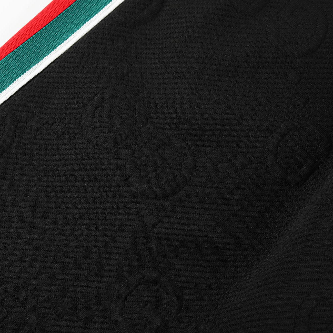 Gucci Web-stripe Jersey Track Shorts - PerfectKickZ
