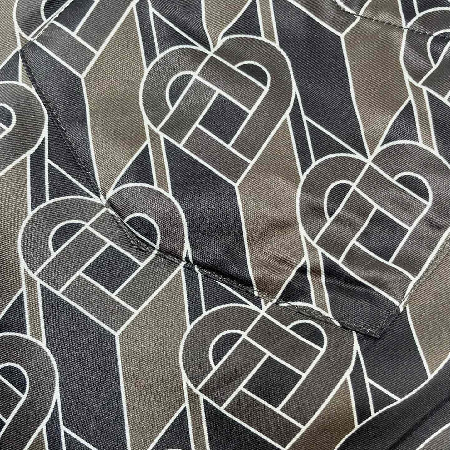 Casablanca Heart Monogram-print Silk Trousers CA3463 - PerfectKickZ