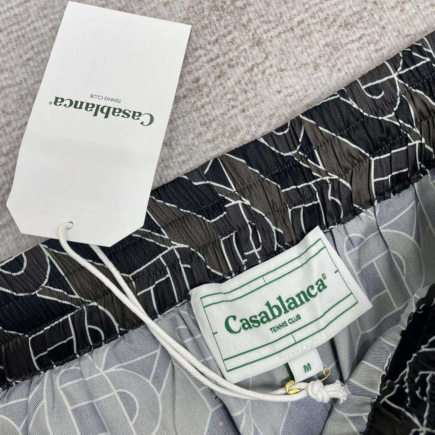 Casablanca Heart Monogram-print Silk Trousers CA3463 - PerfectKickZ