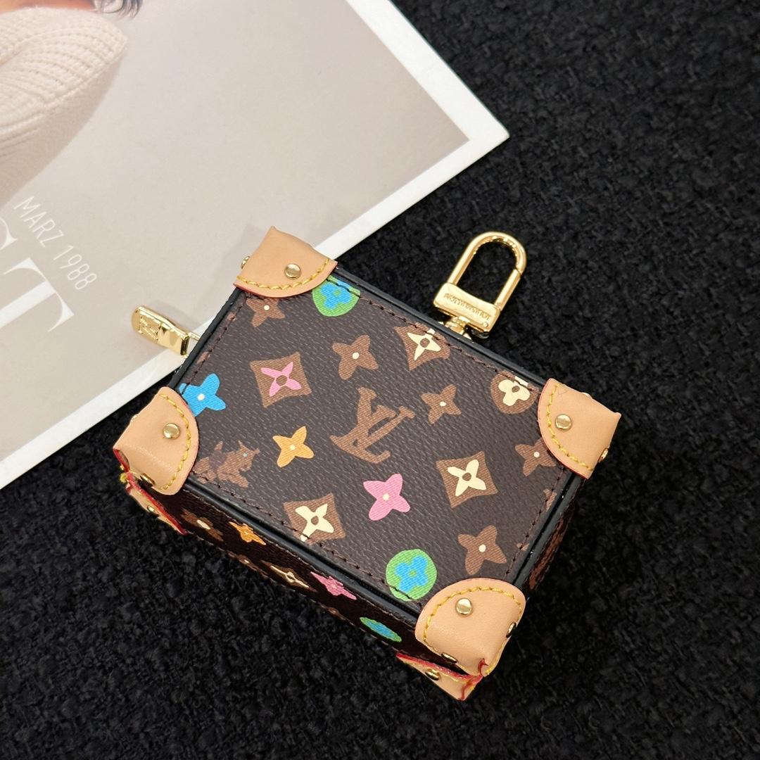 Louis Vuitton Monogram Craggy Trunk Key Holder and Bag Charm   M01943 - PerfectKickZ