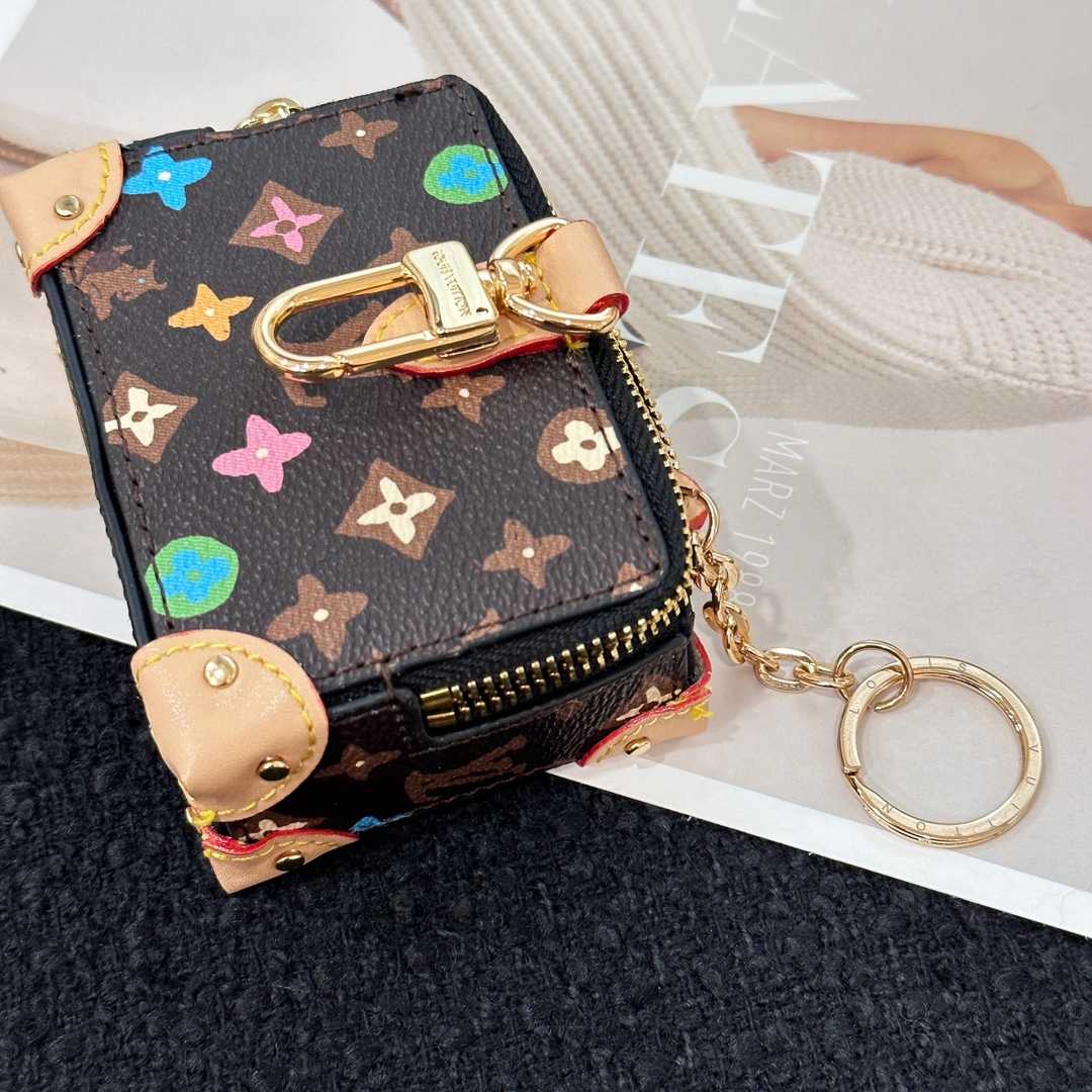 Louis Vuitton Monogram Craggy Trunk Key Holder and Bag Charm   M01943 - 