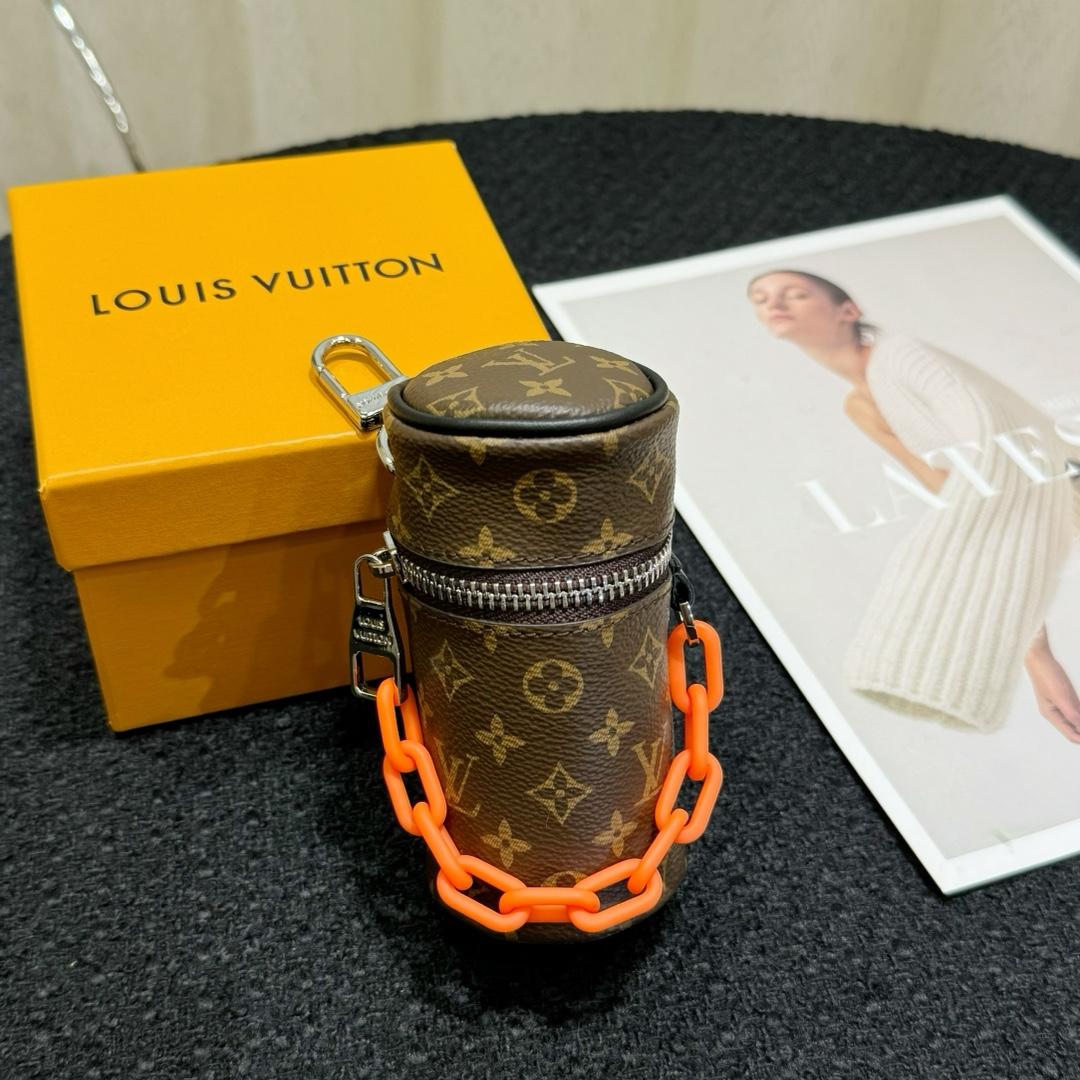 Louis Vuitton Monogram Barrel Pouch Bag Charm - PerfectKickZ
