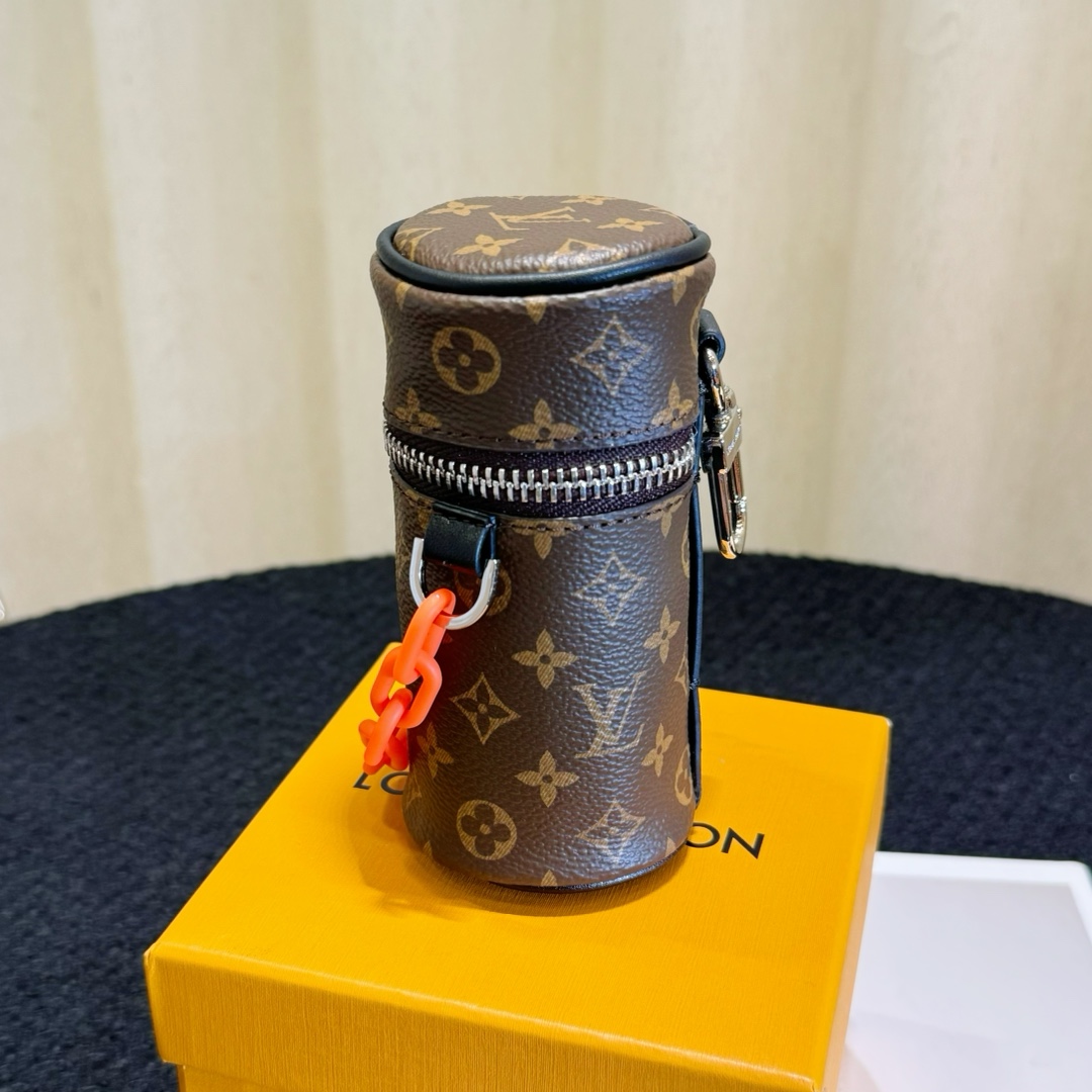 Louis Vuitton Monogram Barrel Pouch Bag Charm - PerfectKickZ