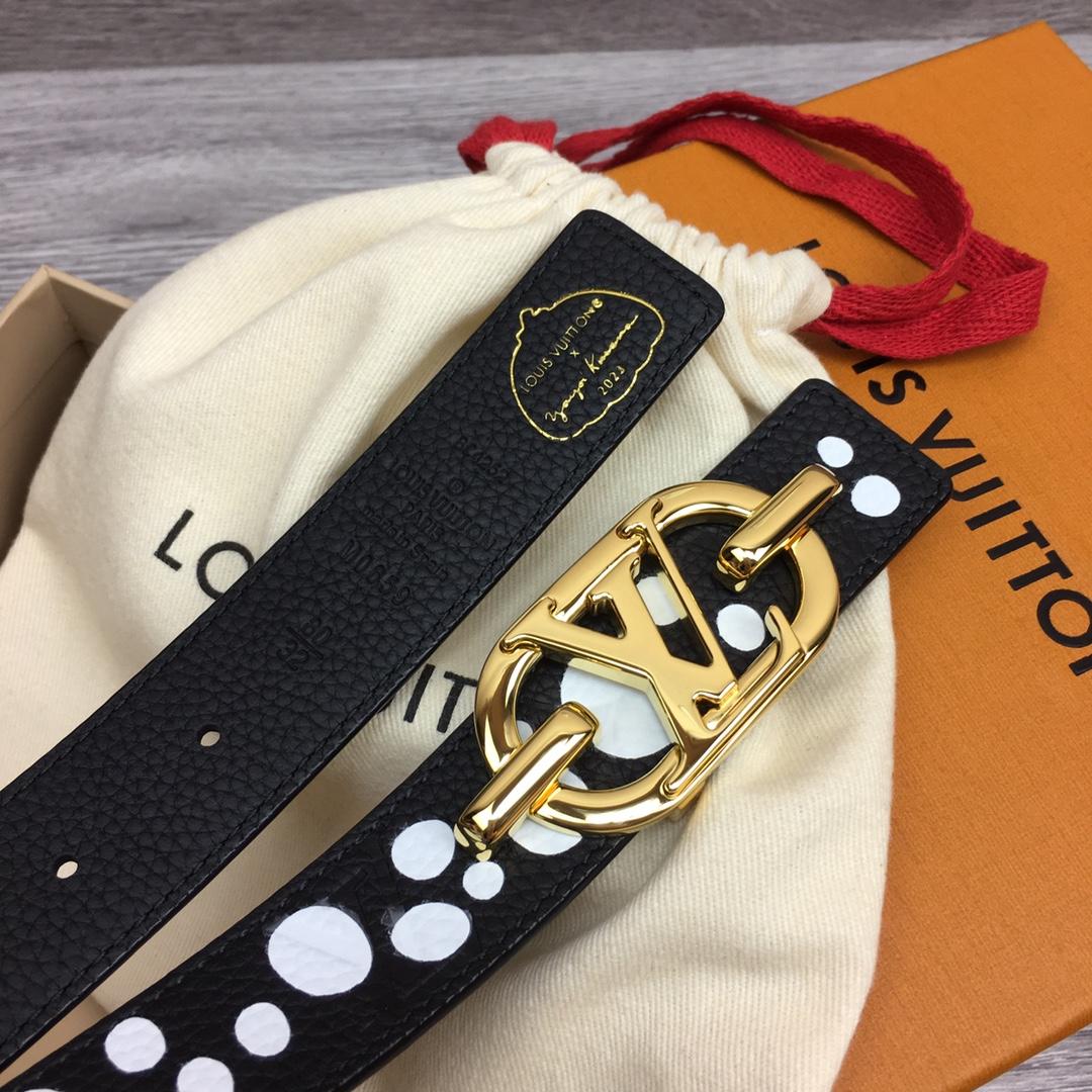 Louis Vuitton LV X YK LV 30MM Reversible Belt - PerfectKickZ