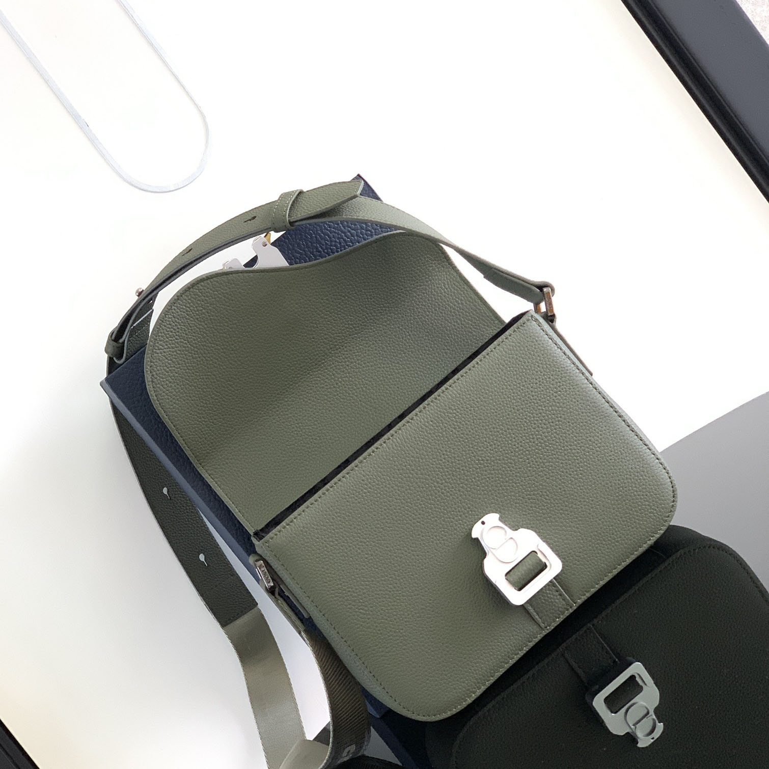Dior Small Saddle Messenger Bag With Flap - PerfectKickZ