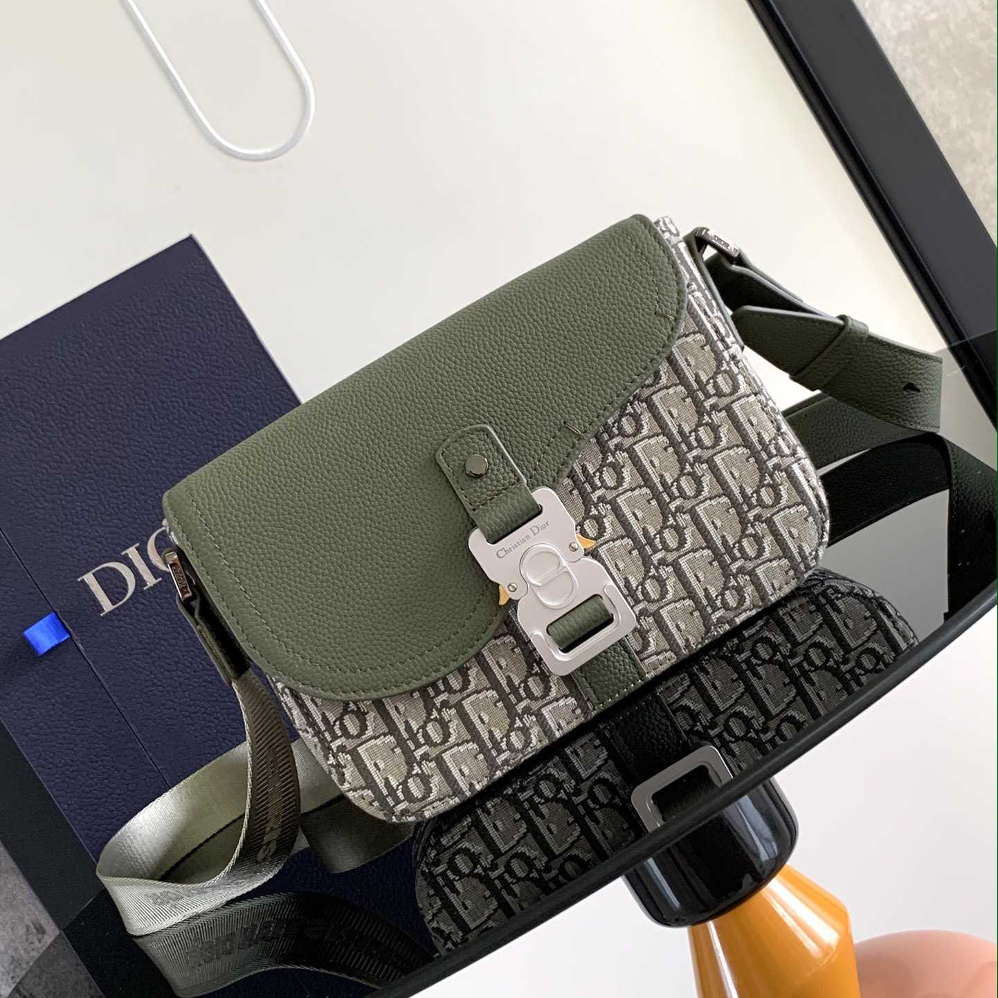 Dior Small Saddle Messenger Bag With Flap - PerfectKickZ
