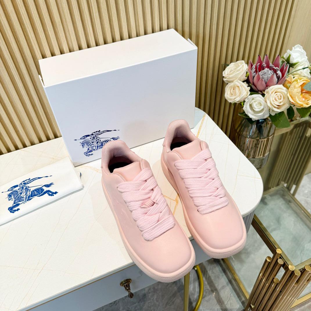 Burberry Leather Box Sneakers - PerfectKickZ