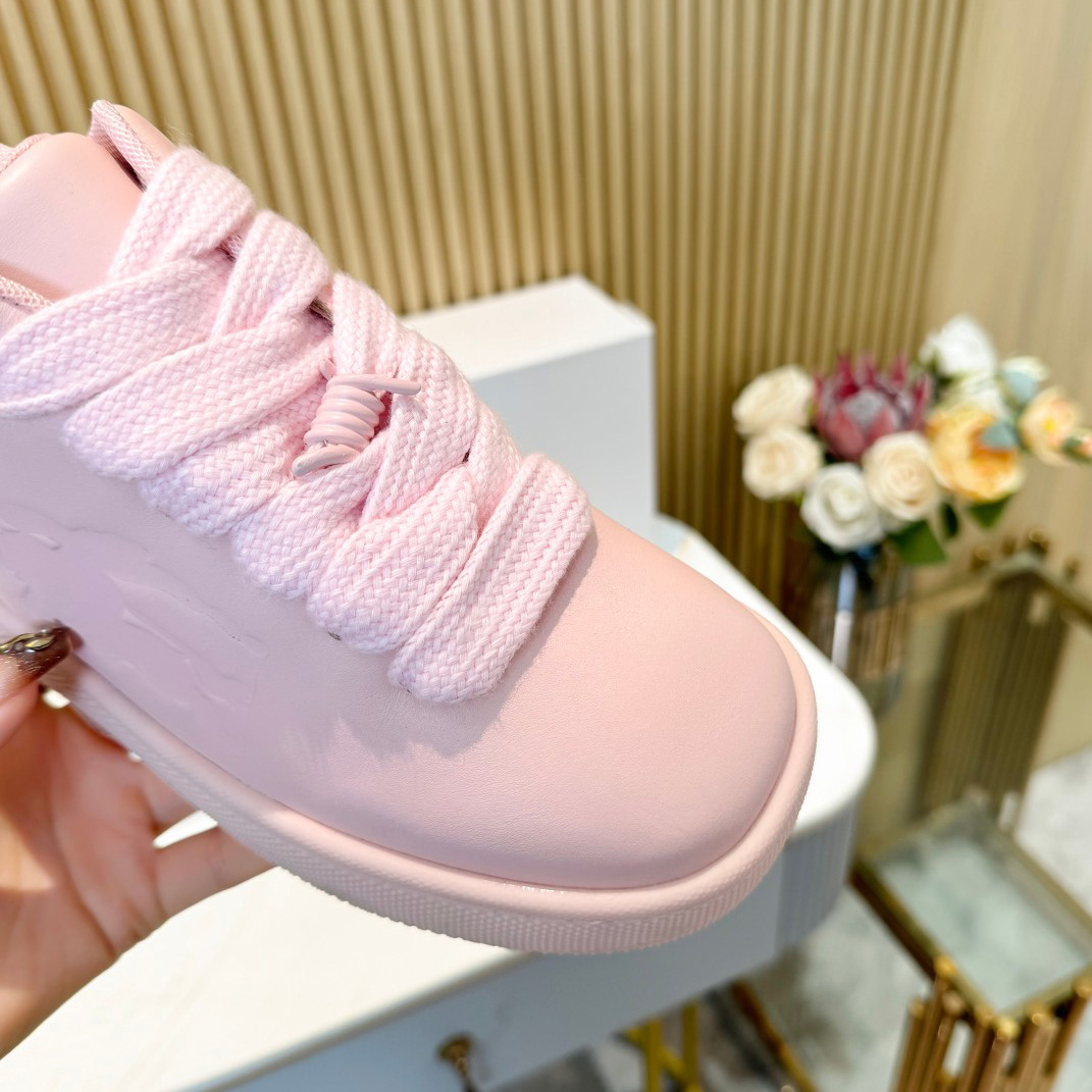 Burberry Leather Box Sneakers - PerfectKickZ