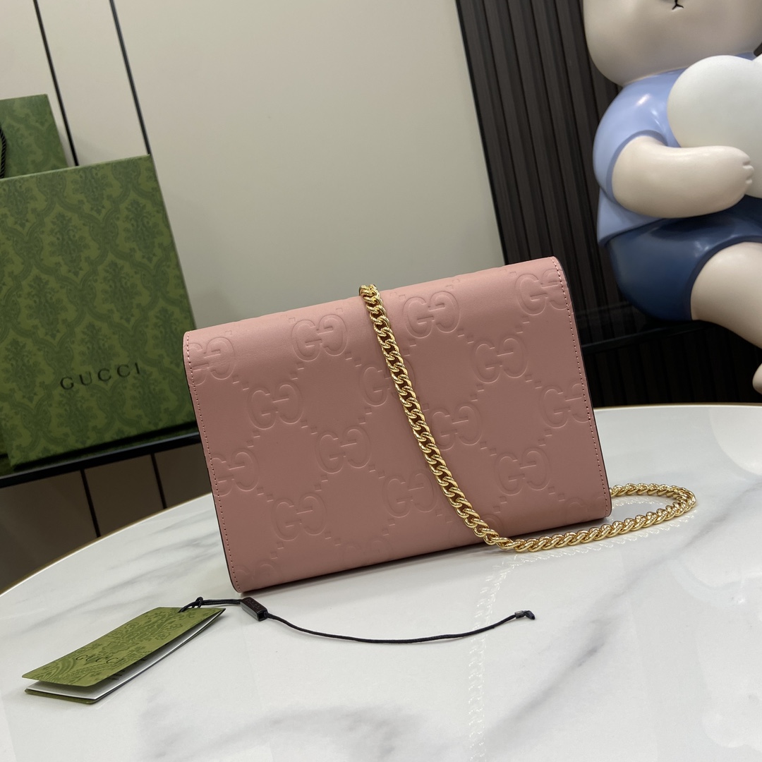 Gucci GG Chain Wallet - PerfectKickZ