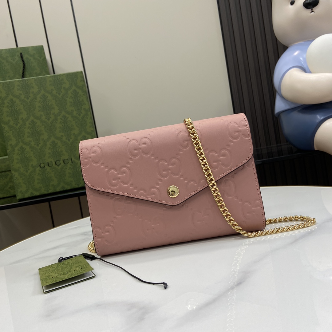 Gucci GG Chain Wallet - PerfectKickZ