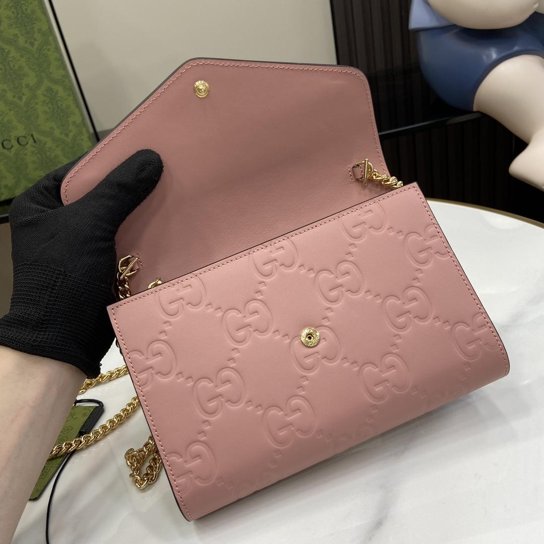 Gucci GG Chain Wallet - 