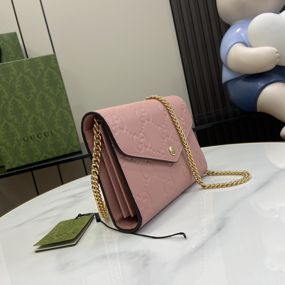 Gucci GG Chain Wallet - 
