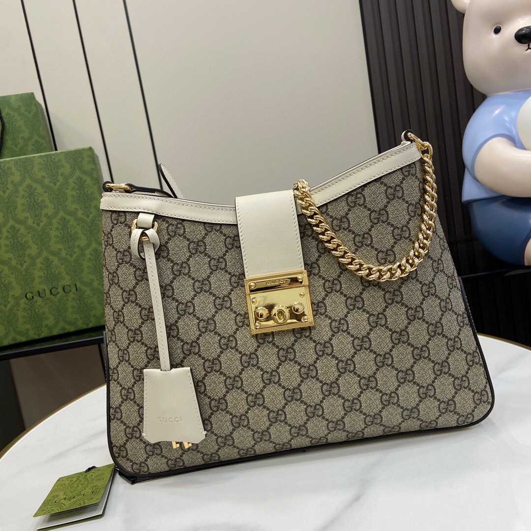 Gucci Padlock GG Medium Shoulder Bag - PerfectKickZ