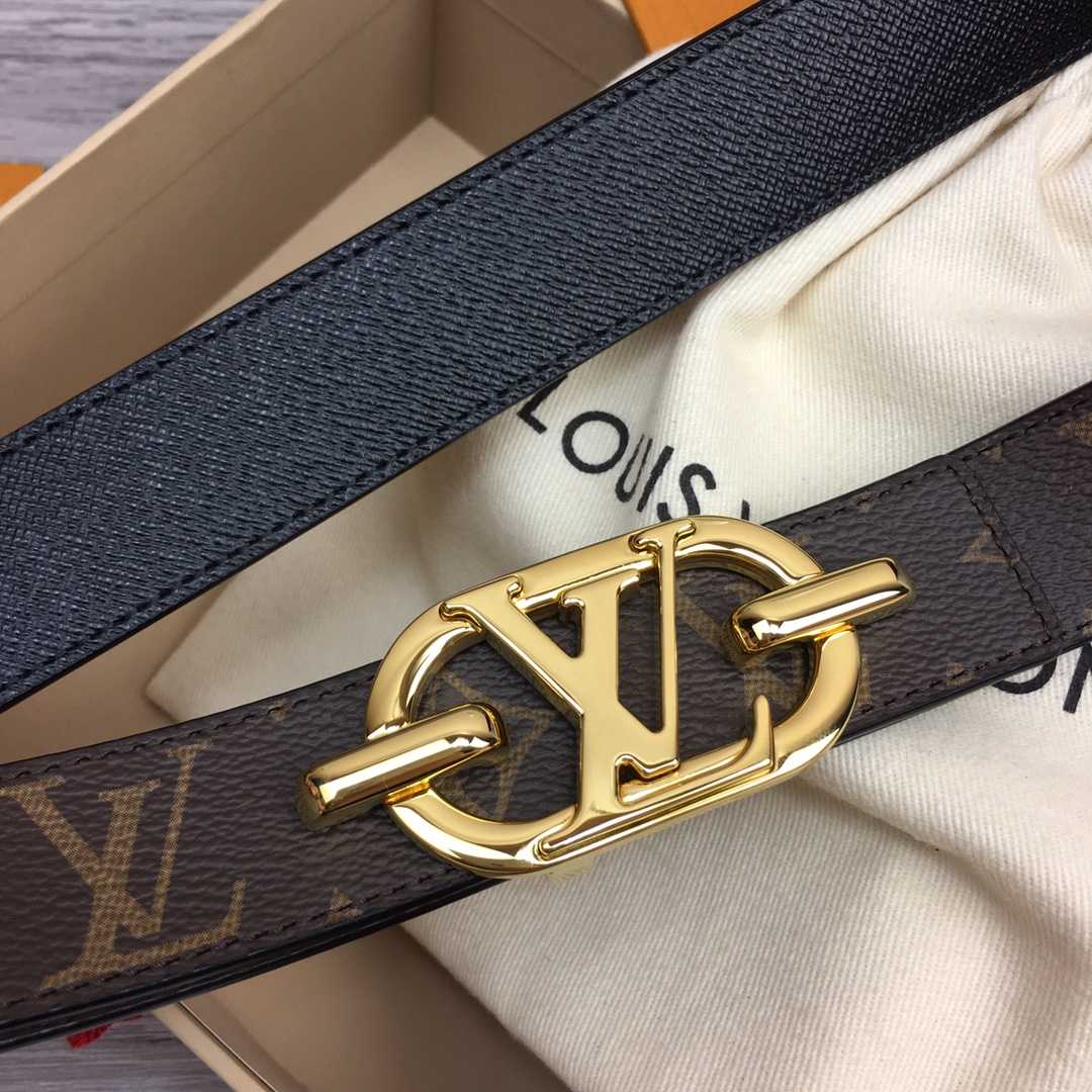 Louis Vuitton 30MM Reversible Belt - PerfectKickZ