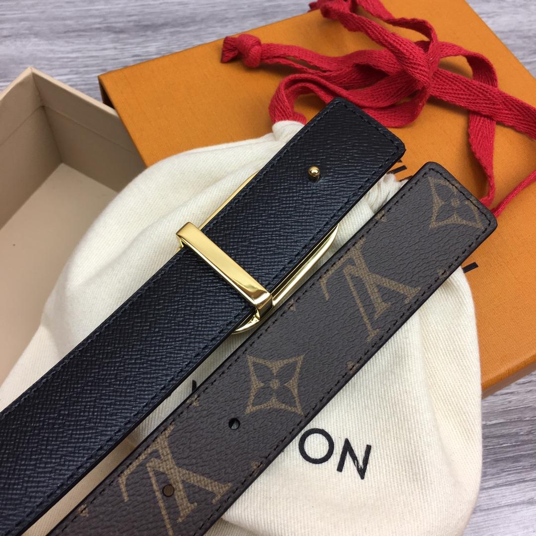 Louis Vuitton 30MM Reversible Belt - PerfectKickZ