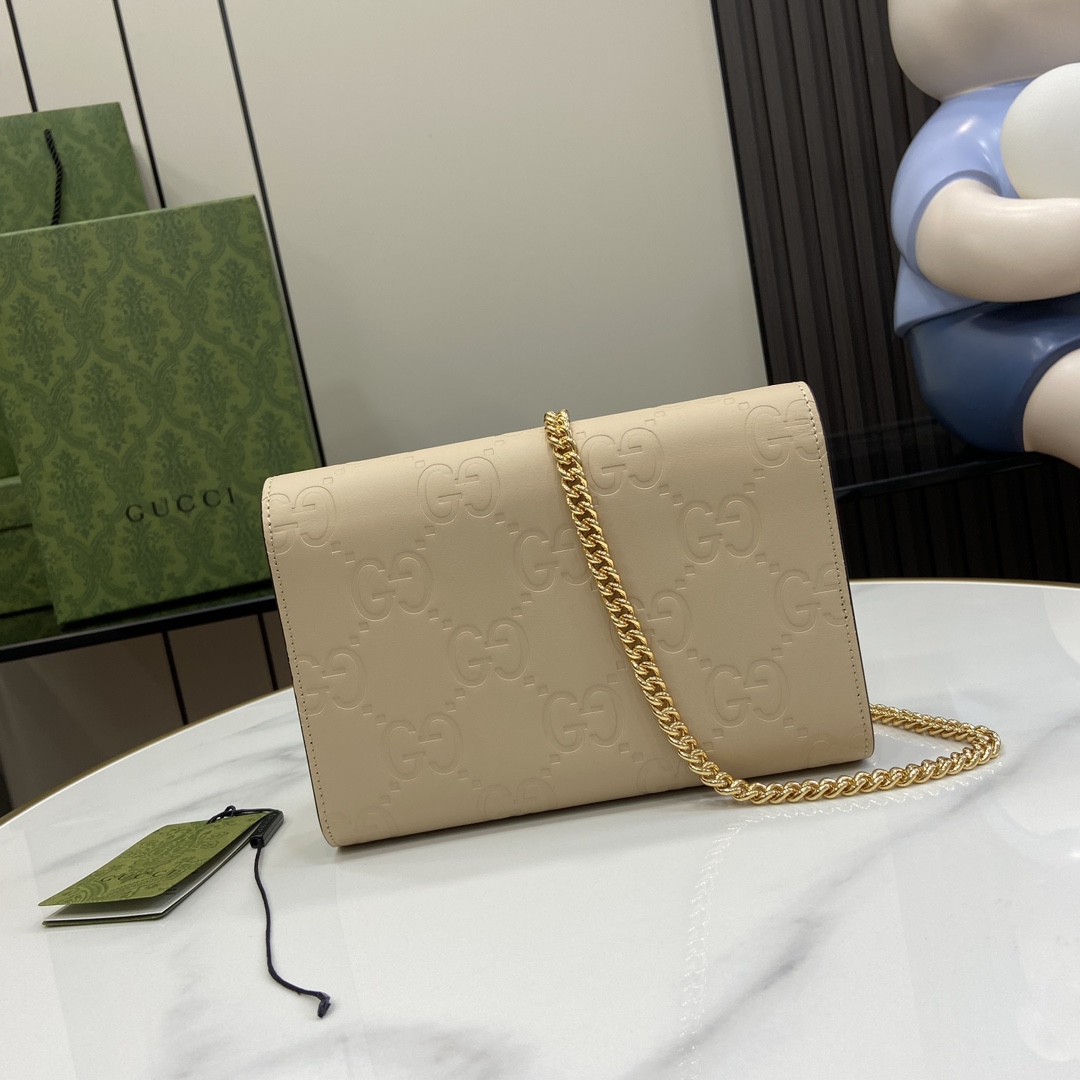 Gucci GG Chain Wallet - PerfectKickZ