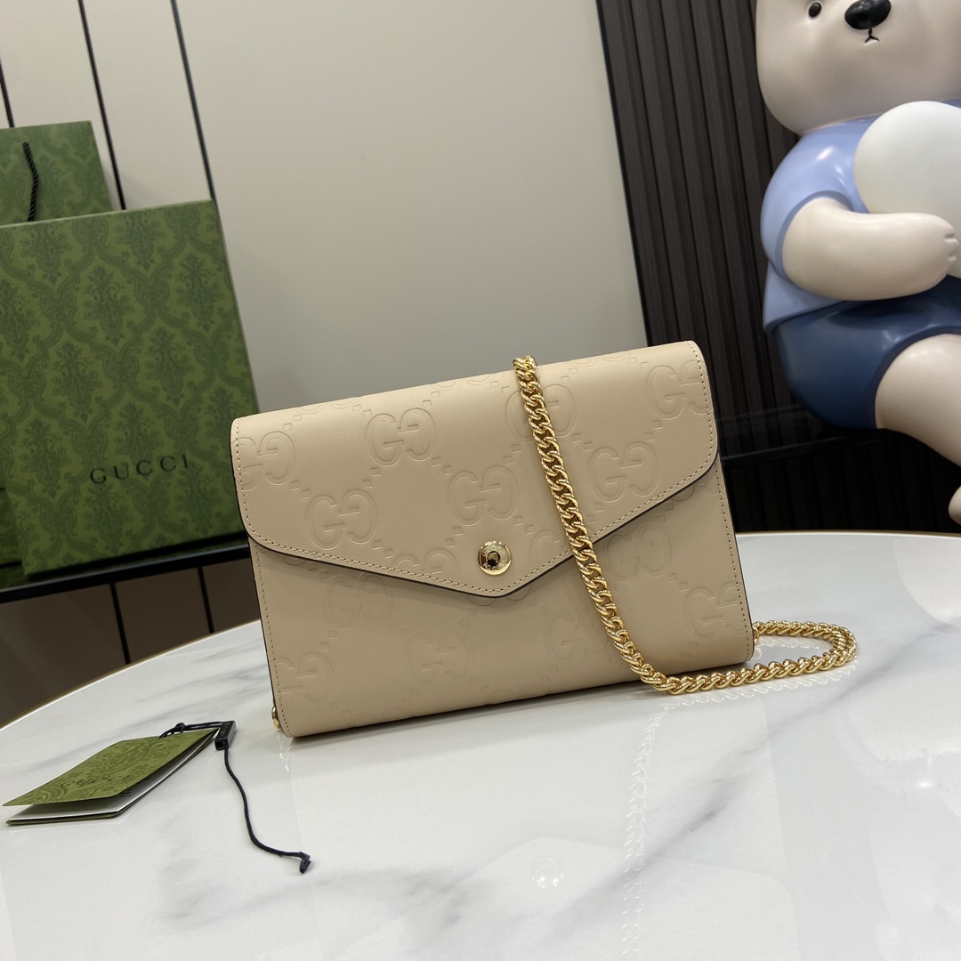 Gucci GG Chain Wallet - PerfectKickZ