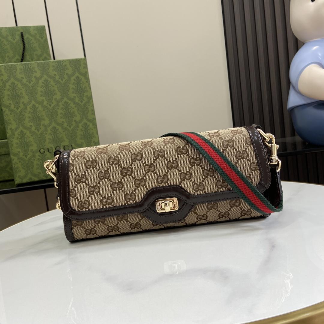 Gucci Luce Small Shoulder Bag - PerfectKickZ