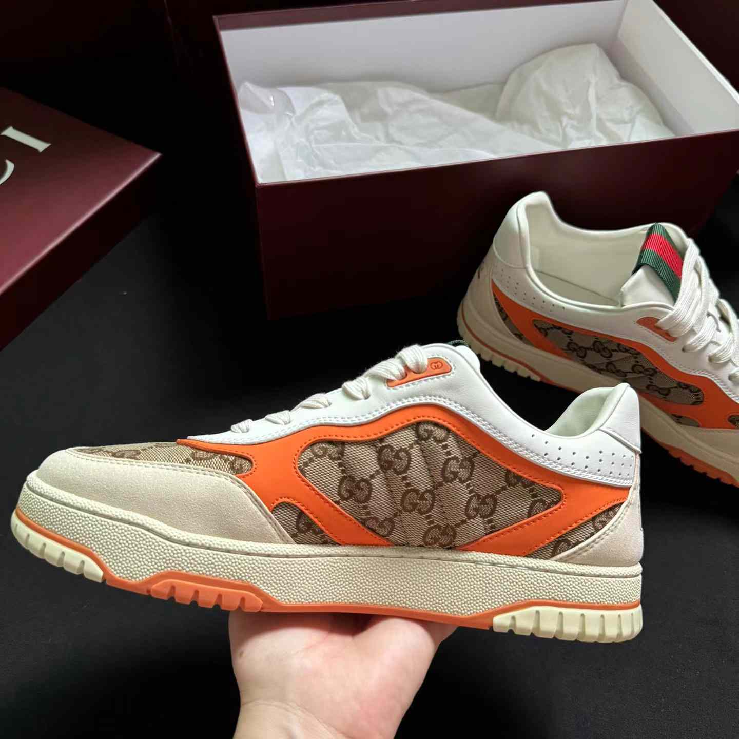 Gucci Re-Web Sneakers - PerfectKickZ