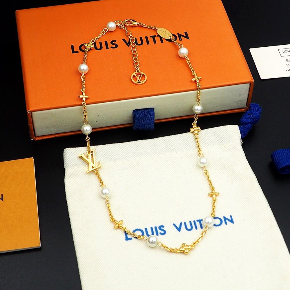 Louis Vuitton Louisa Necklace   M01610 - 