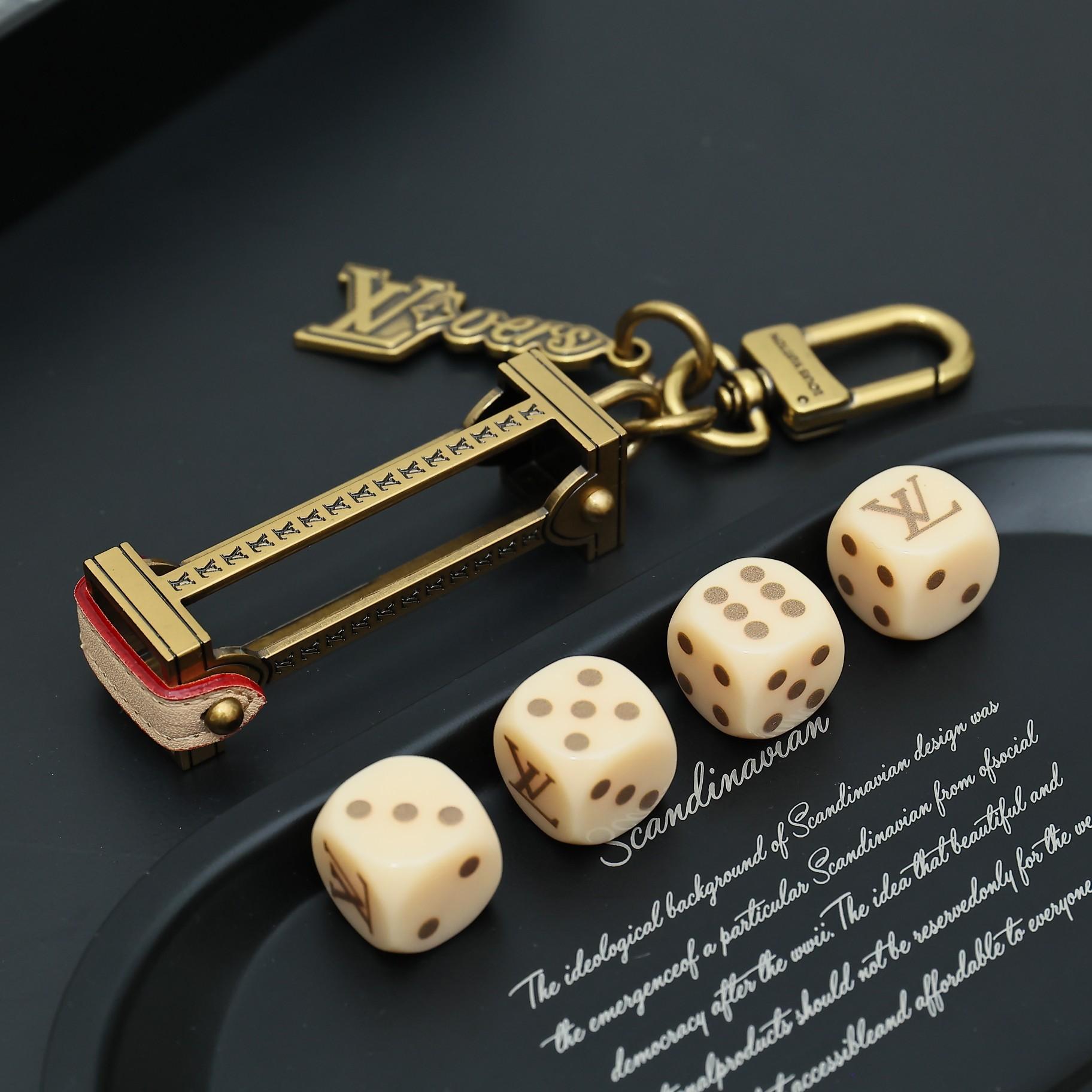 Louis Vuitton LV Lovers Dice Bag Charm & Key Holder  M01750 - PerfectKickZ