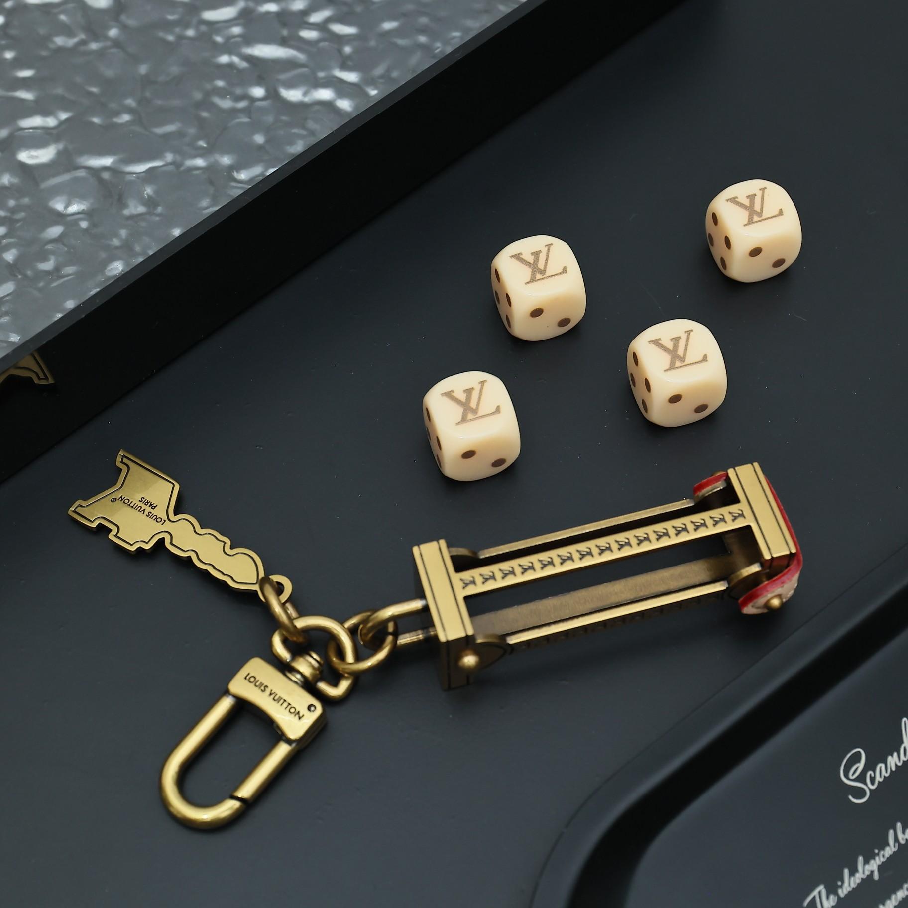 Louis Vuitton LV Lovers Dice Bag Charm & Key Holder  M01750 - 