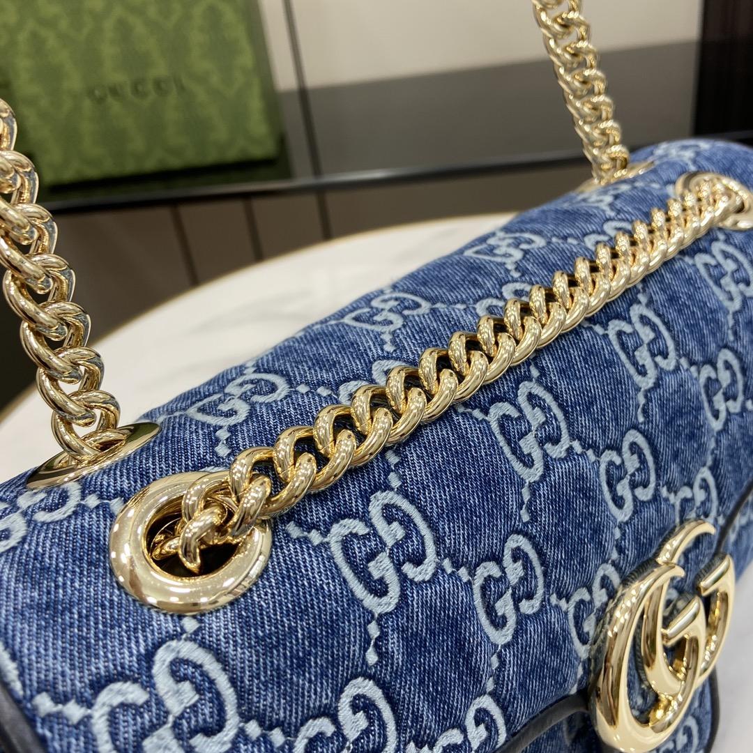 Gucci GG Marmont Small Shoulder Bag - PerfectKickZ