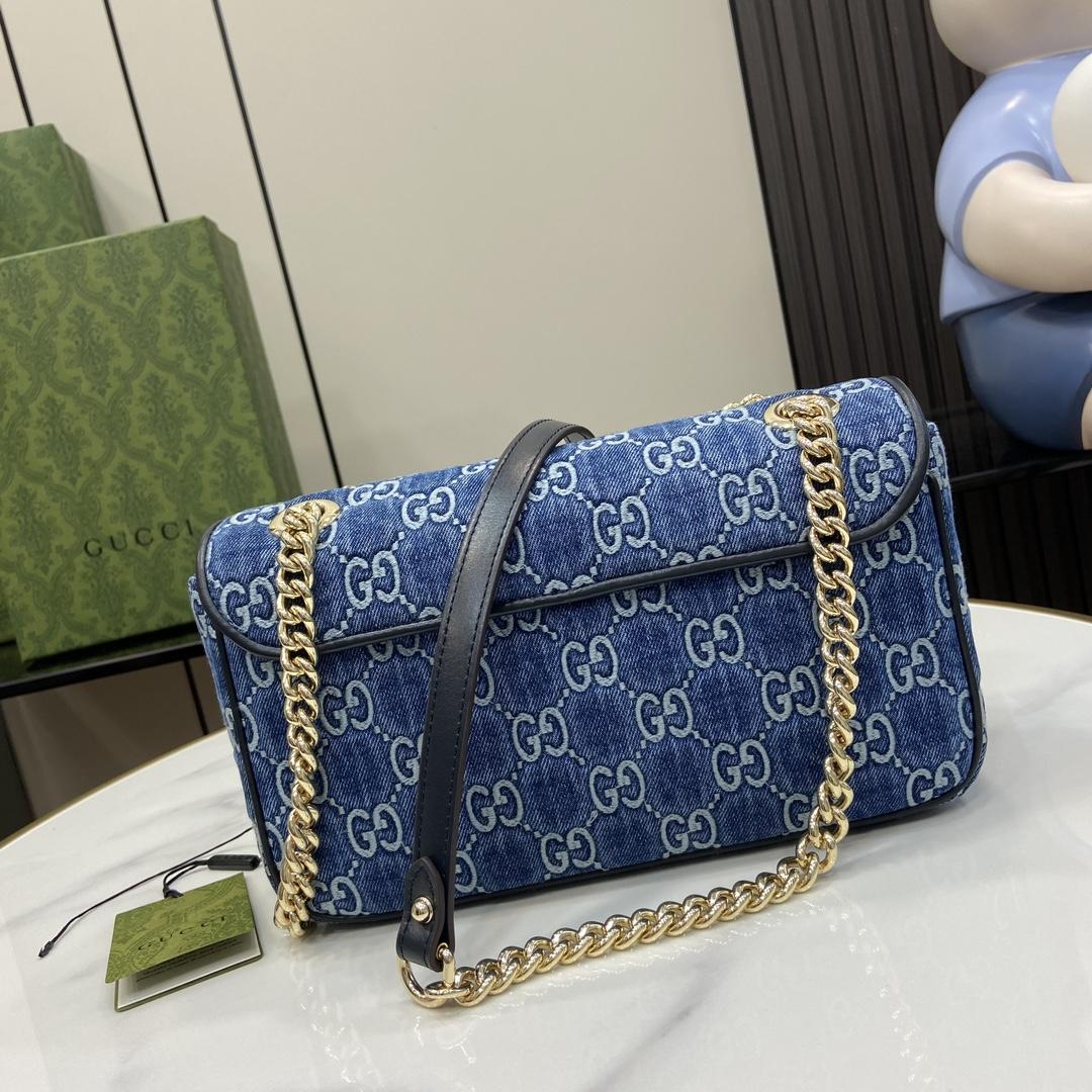 Gucci GG Marmont Small Shoulder Bag - PerfectKickZ