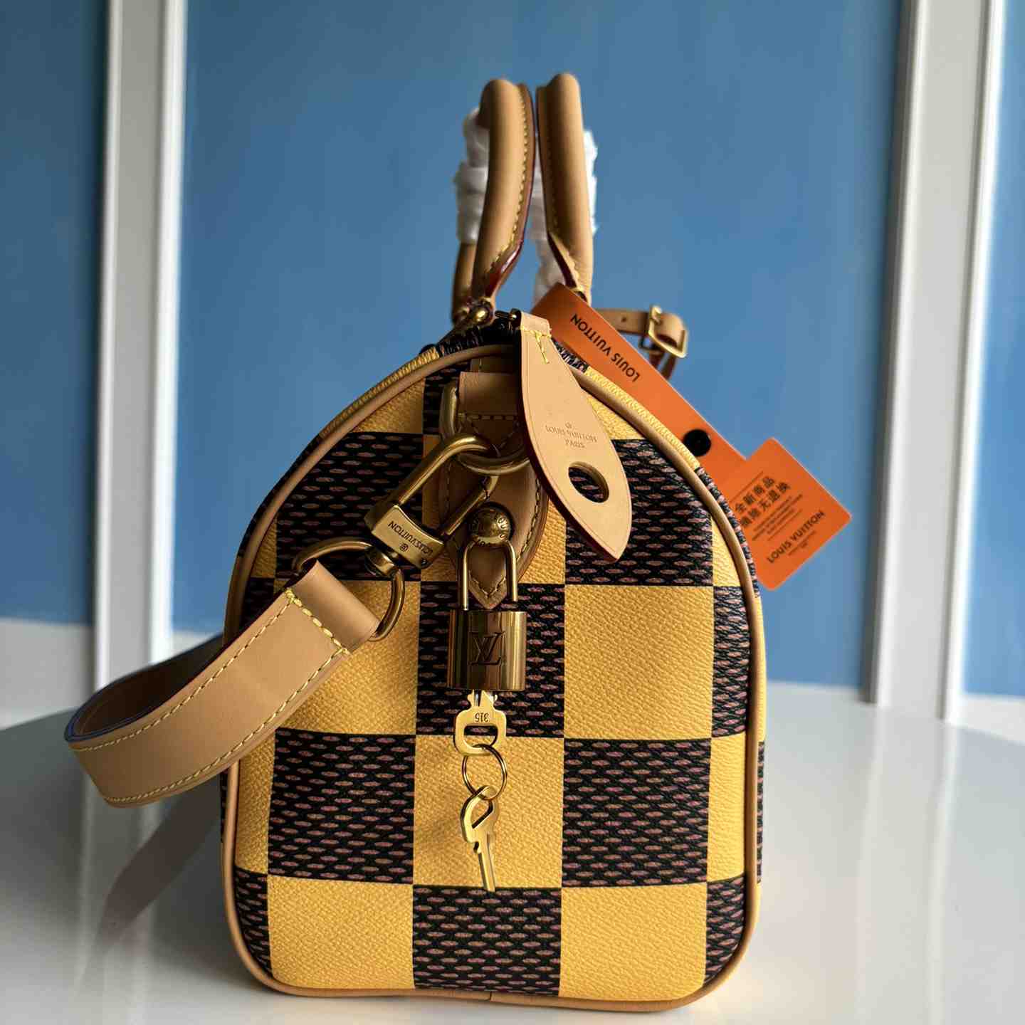 Louis Vuitton Speedy 25 Bandoulière Damier Pop   N40584 - PerfectKickZ