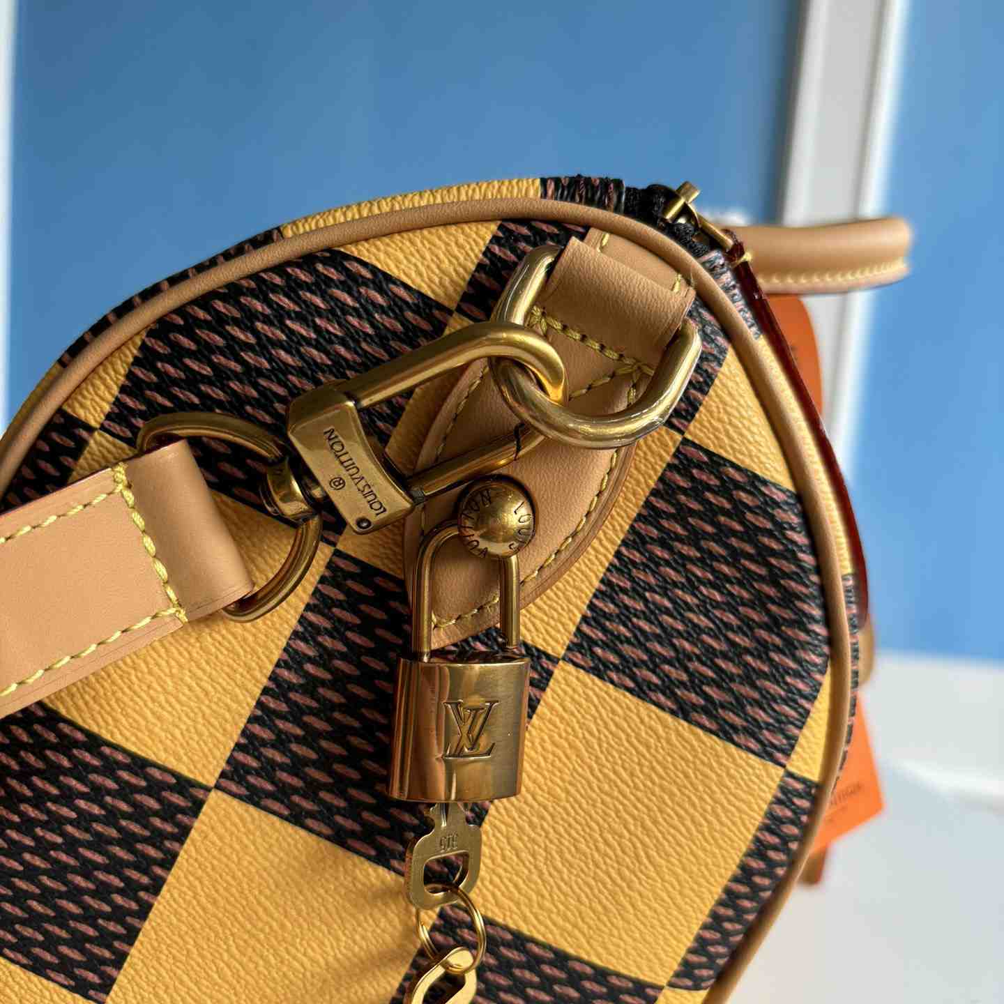 Louis Vuitton Speedy 25 Bandoulière Damier Pop   N40584 - PerfectKickZ