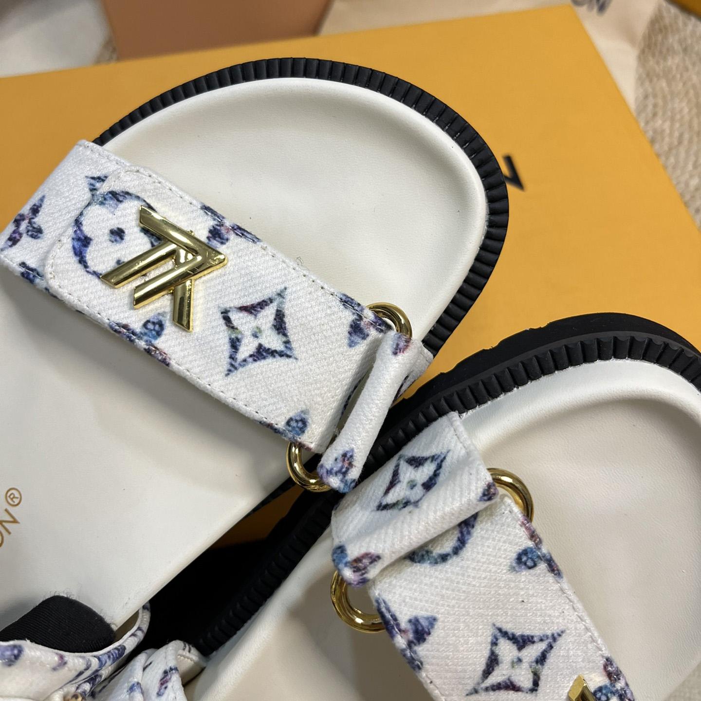 Louis Vuitton LV Sunset Comfort Flat Sandal    - PerfectKickZ