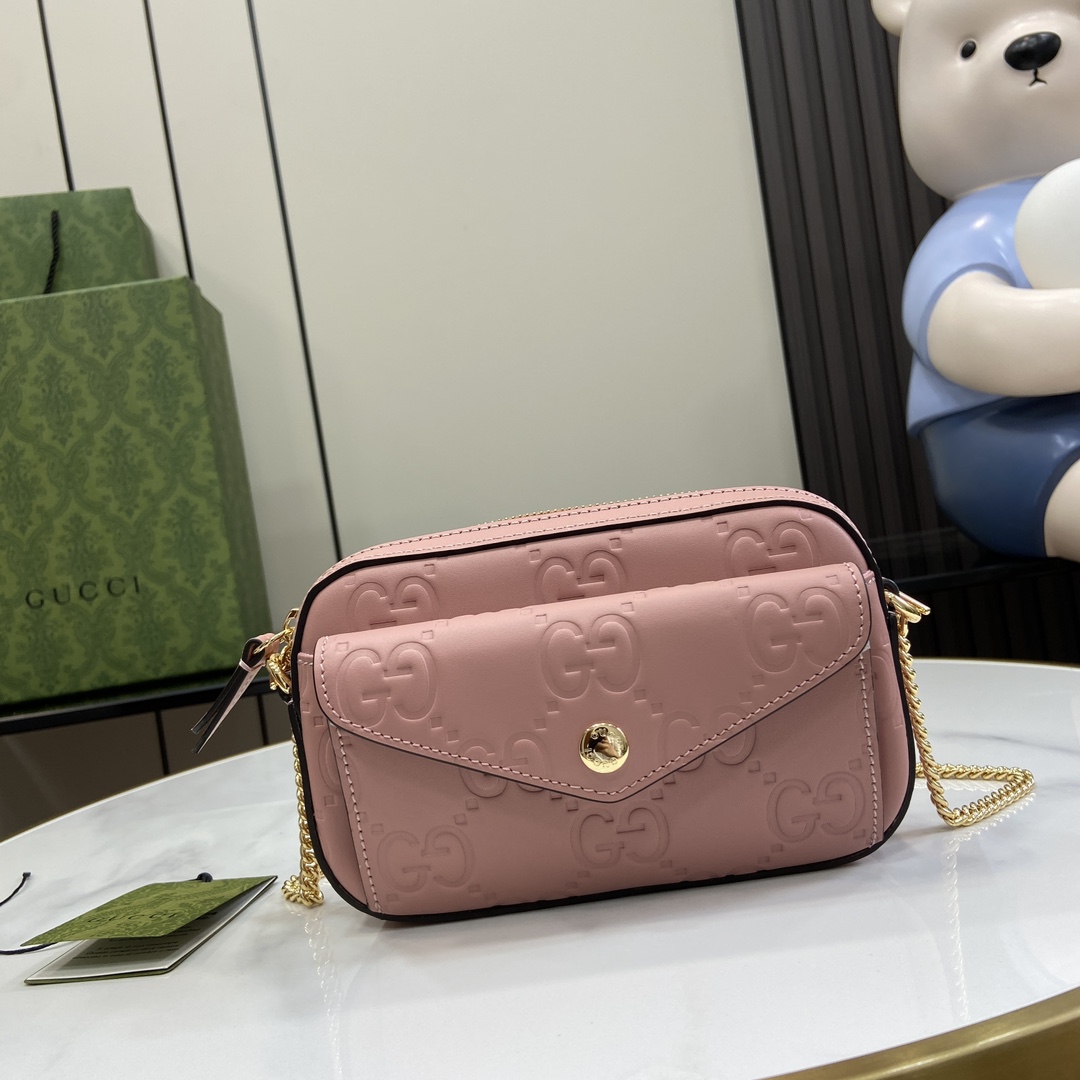 Gucci GG Super Mini Shoulder Bag - PerfectKickZ