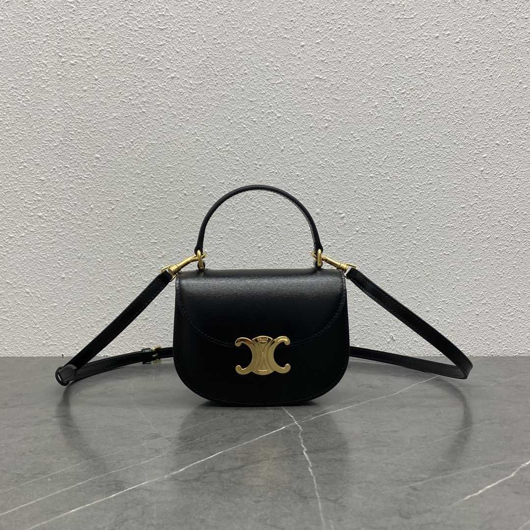 Celine Mini Besace Clea In Shiny Calfskin - PerfectKickZ