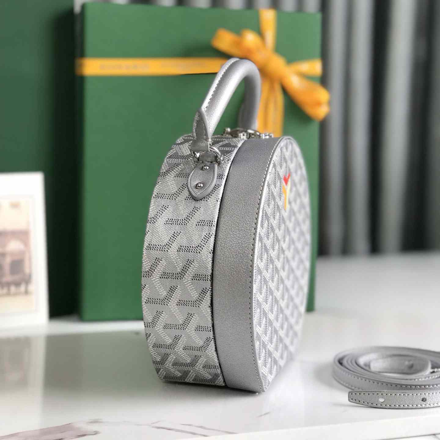 Goyard The Alto Hatbox Trunk Bag(18-16.5-7cm) - PerfectKickZ
