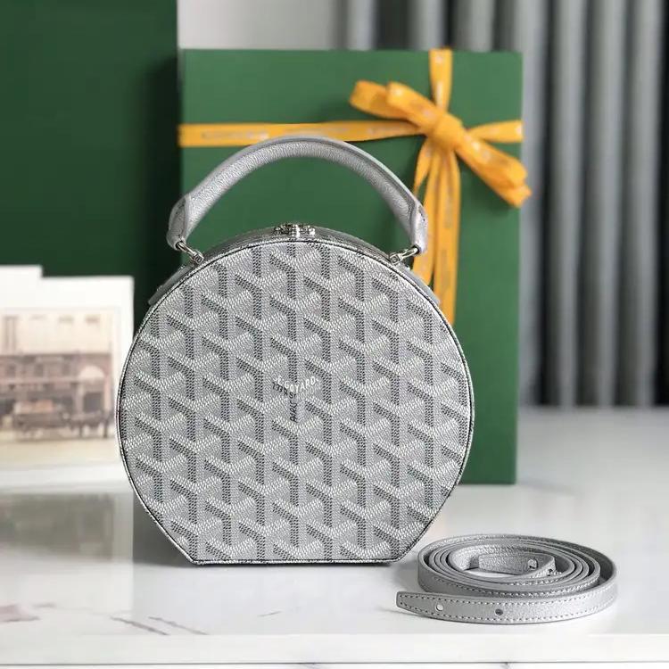 Goyard The Alto Hatbox Trunk Bag(18-16.5-7cm) - PerfectKickZ