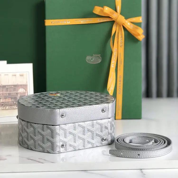 Goyard The Alto Hatbox Trunk Bag(18-16.5-7cm) - PerfectKickZ