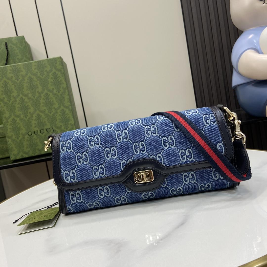 Gucci Luce Small Shoulder Bag - PerfectKickZ