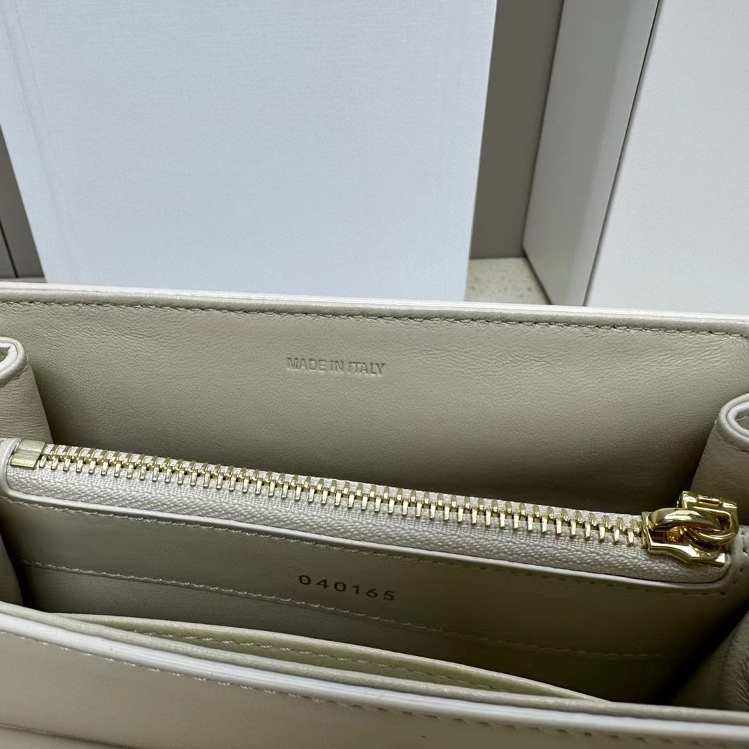 Celine Small 16 Bag In Satinated Calfskin  (17.5-14-7cm) - PerfectKickZ