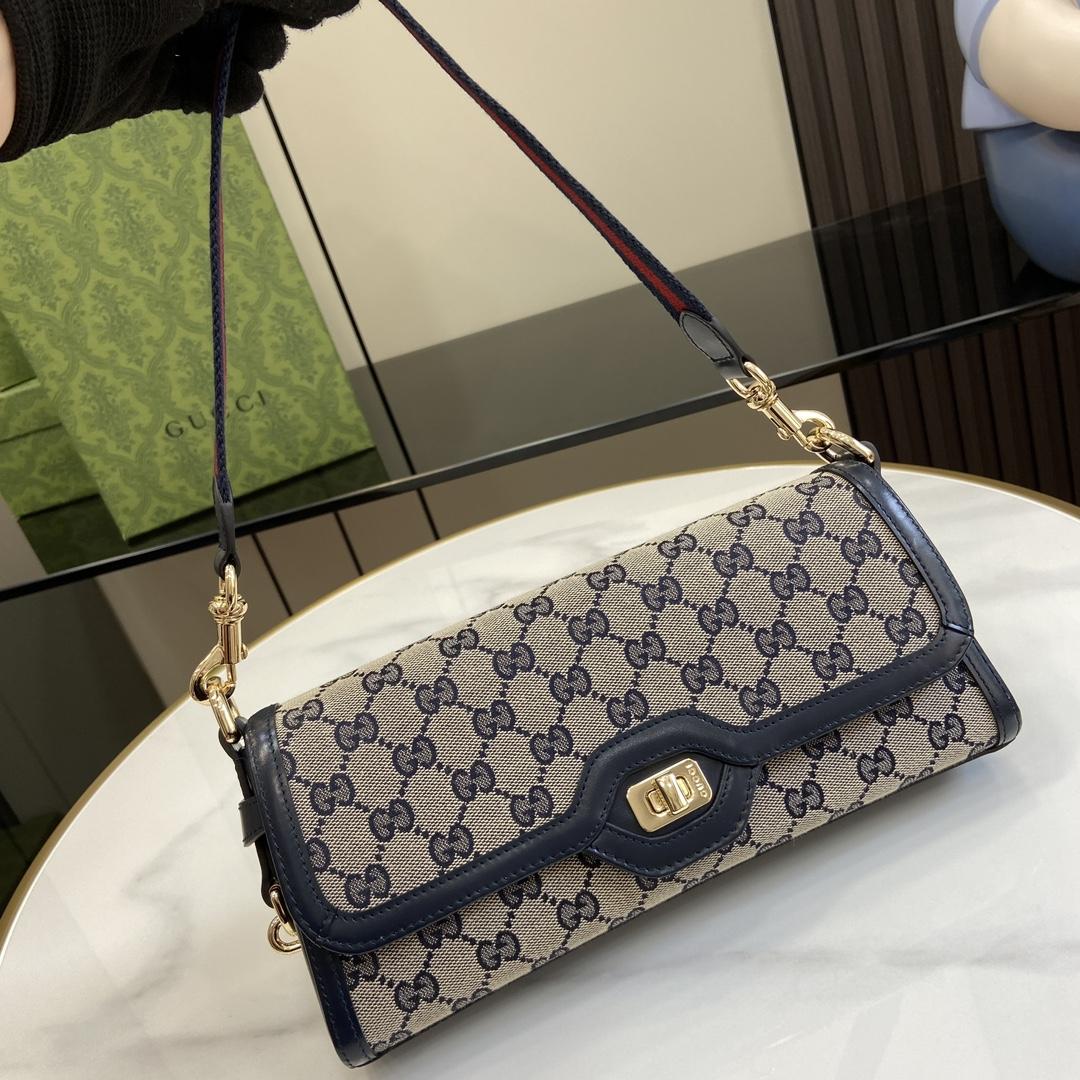 Gucci Luce Small Shoulder Bag - PerfectKickZ