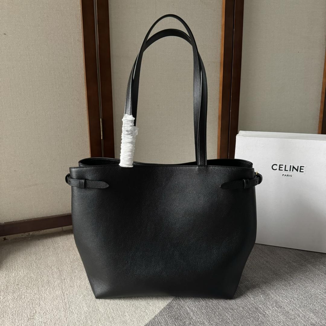 Celine Medium Cabas Anais Cuir Triomphe In Grained Calfskin - PerfectKickZ