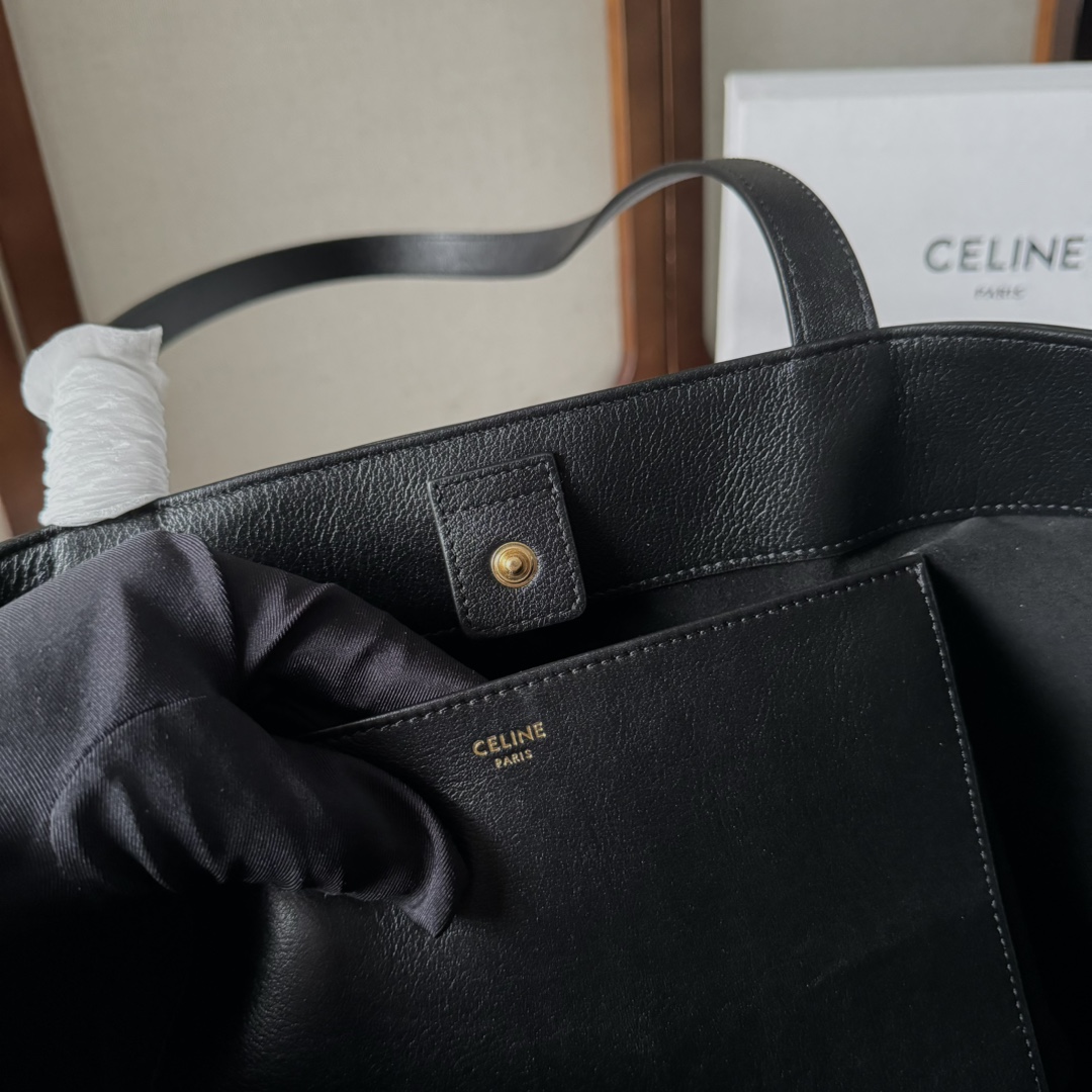 Celine Medium Cabas Anais Cuir Triomphe In Grained Calfskin - PerfectKickZ