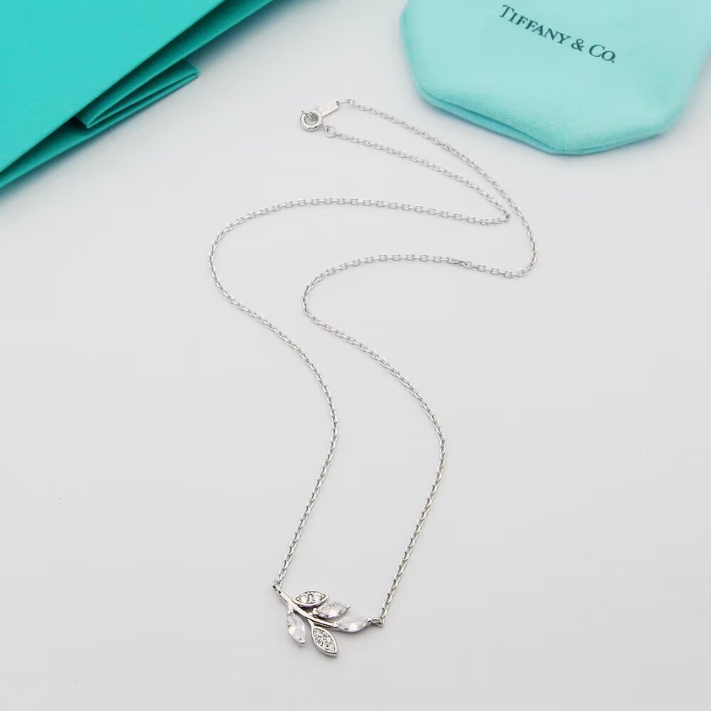 Tiffany & Co. Diamond Vine Pendant - PerfectKickZ